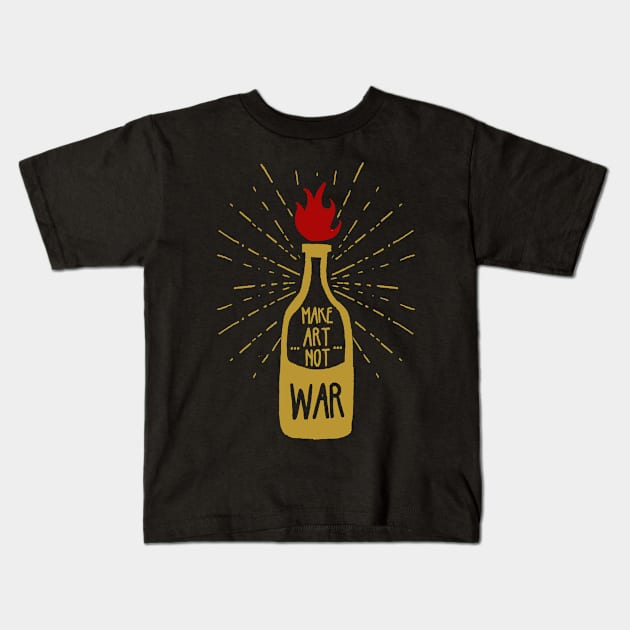 Molotov Solution Kids T-Shirt by Original_Wicked